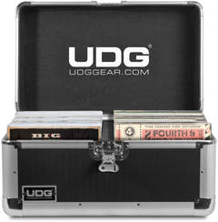 UDG Ultimate 7" Record Case 200 Vinilos Plateado
