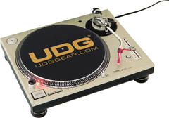 UDG Turntable Slipmat Set Negro / Dorado