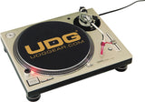 UDG Turntable Slipmat Set Negro / Dorado
