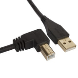 UDG Ultimate Audio Cable USB 2.0 A-B Negro Acodado 2m