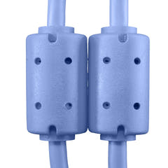 UDG Ultimate Audio Cable USB 2.0 A-B Azul Acodado 1m