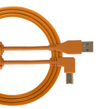 UDG Ultimate Audio Cable USB 2.0 A-B Naranja Acodado 3m