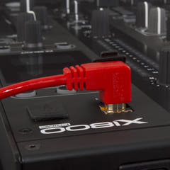UDG Ultimate Audio Cable USB 2.0 A-B roja angulada 2m
