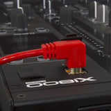 UDG Ultimate Audio Cable USB 2.0 A-B roja angulada 2m