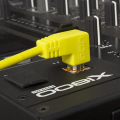 UDG Ultimate Audio Cable USB 2.0 A-B amarillo angulado 3m