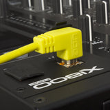 UDG Ultimate Audio Cable USB 2.0 A-B amarillo angulado 3m