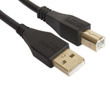 UDG Ultimate Audio Cable USB 2.0 A-B Negro Recto 3m