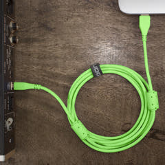 UDG Ultimate Audio Cable USB 2.0 A-B Verde Recto 3m