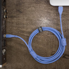 UDG Ultimate Audio Cable USB 2.0 A-B Azul Recto 3m