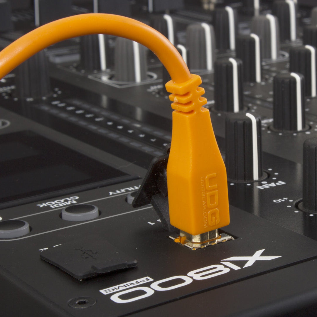 UDG Ultimate Audio Cable USB 2.0 A-B Naranja Recto 3m