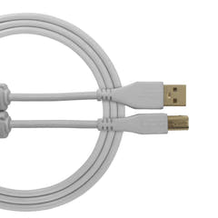 UDG Ultimate Audio Cable USB 2.0 A-B Blanco Recto 3m