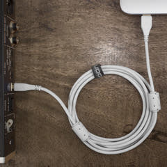 UDG Ultimate Audio Cable USB 2.0 A-B Blanco Recto 3m