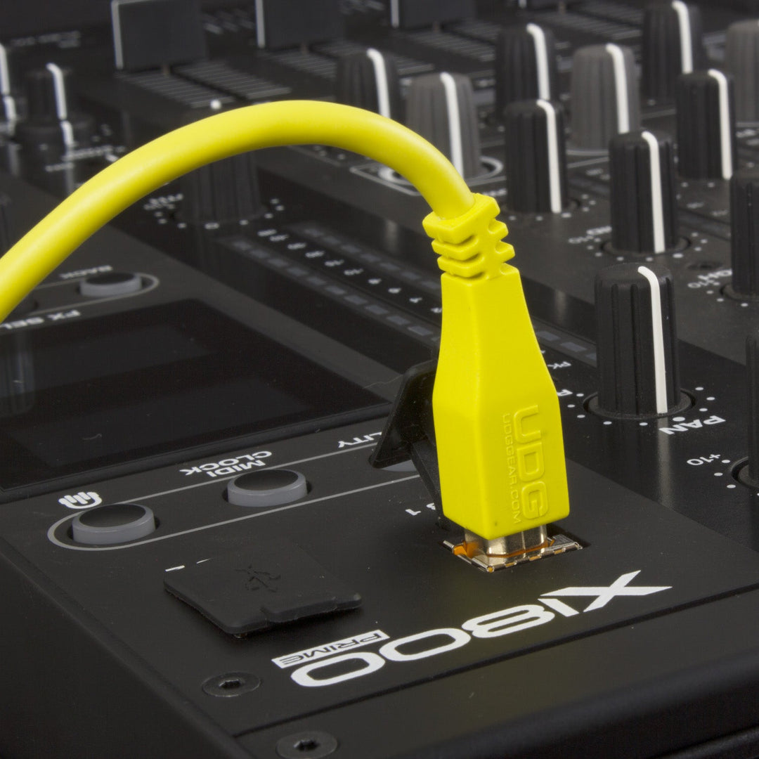 UDG Ultimate Audio Cable USB 2.0 A-B Amarillo Recto 1m