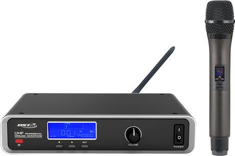 BST UHF Sistema de Micrófonos Inalámbrico