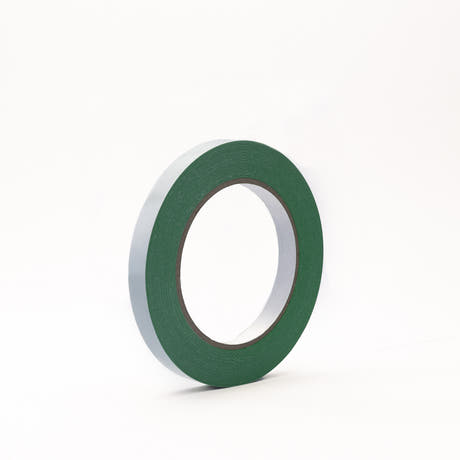 410 cinta de tela expo removible de doble cara 12 mm x 25 m. Verde