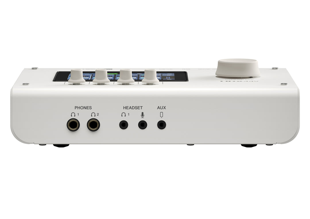 Yamaha URX44V Interfaz de audio/vídeo USB-C (Blanco) - Versión de vídeo