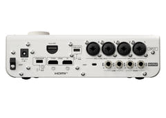 Yamaha URX44V Interfaz de audio/vídeo USB-C (Blanco) - Versión de vídeo