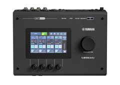 Yamaha URX44V Interfaz de audio/vídeo USB-C (Negro) - Versión de vídeo