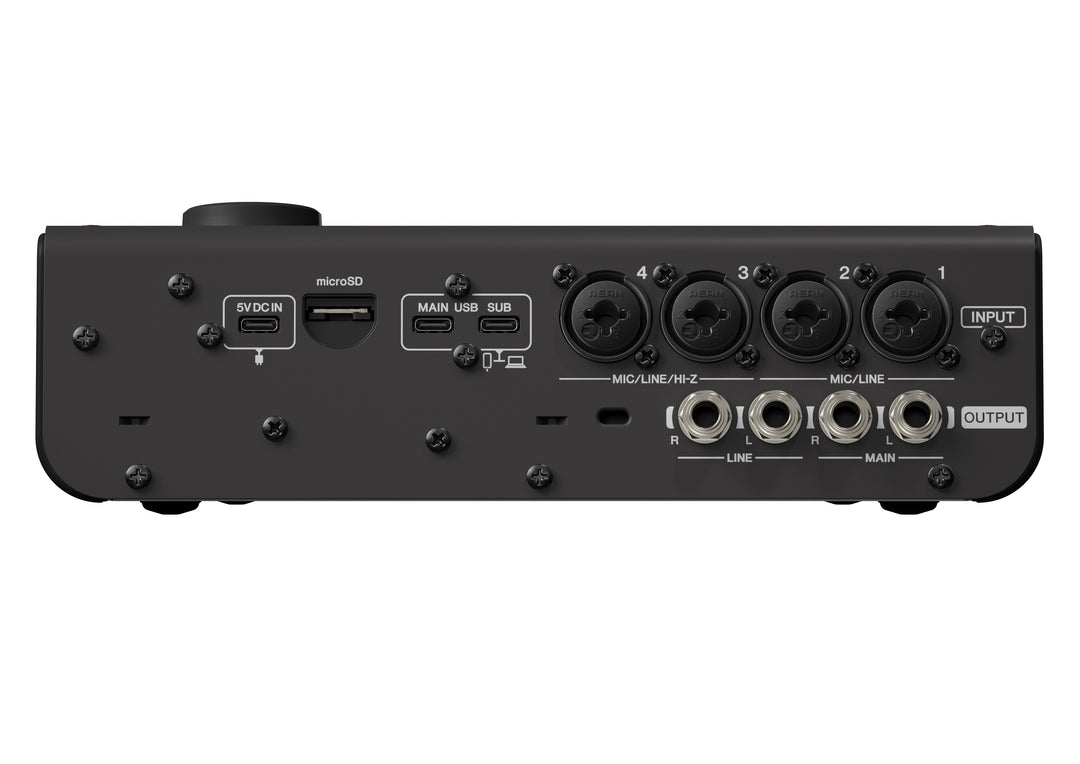 Yamaha URX44 Interfaz de audio USB-C (Negro)