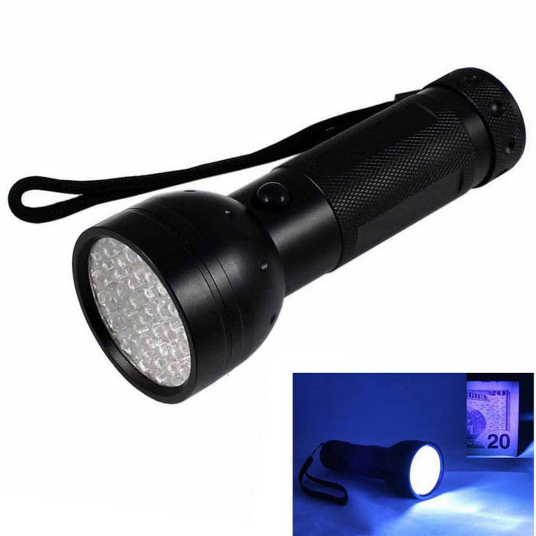 Linterna UV con 51 LED diodos