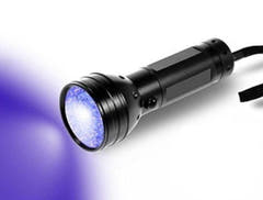 Linterna UV con 51 LED diodos