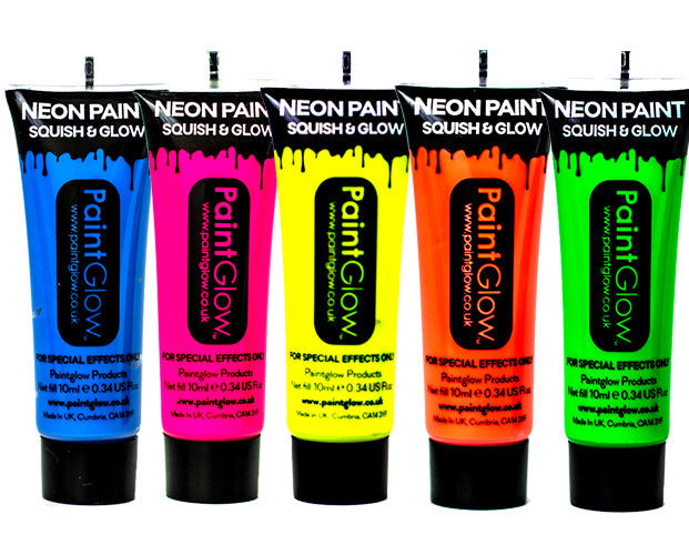 UV Pintura Facial y Corporal para 3-5 Personas