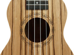 DiMavery UK-400 Ukelele Soprano (Zebratræ)