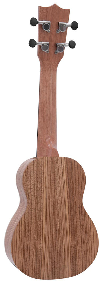 DiMavery UK-400 Ukelele Soprano (Zebratræ)