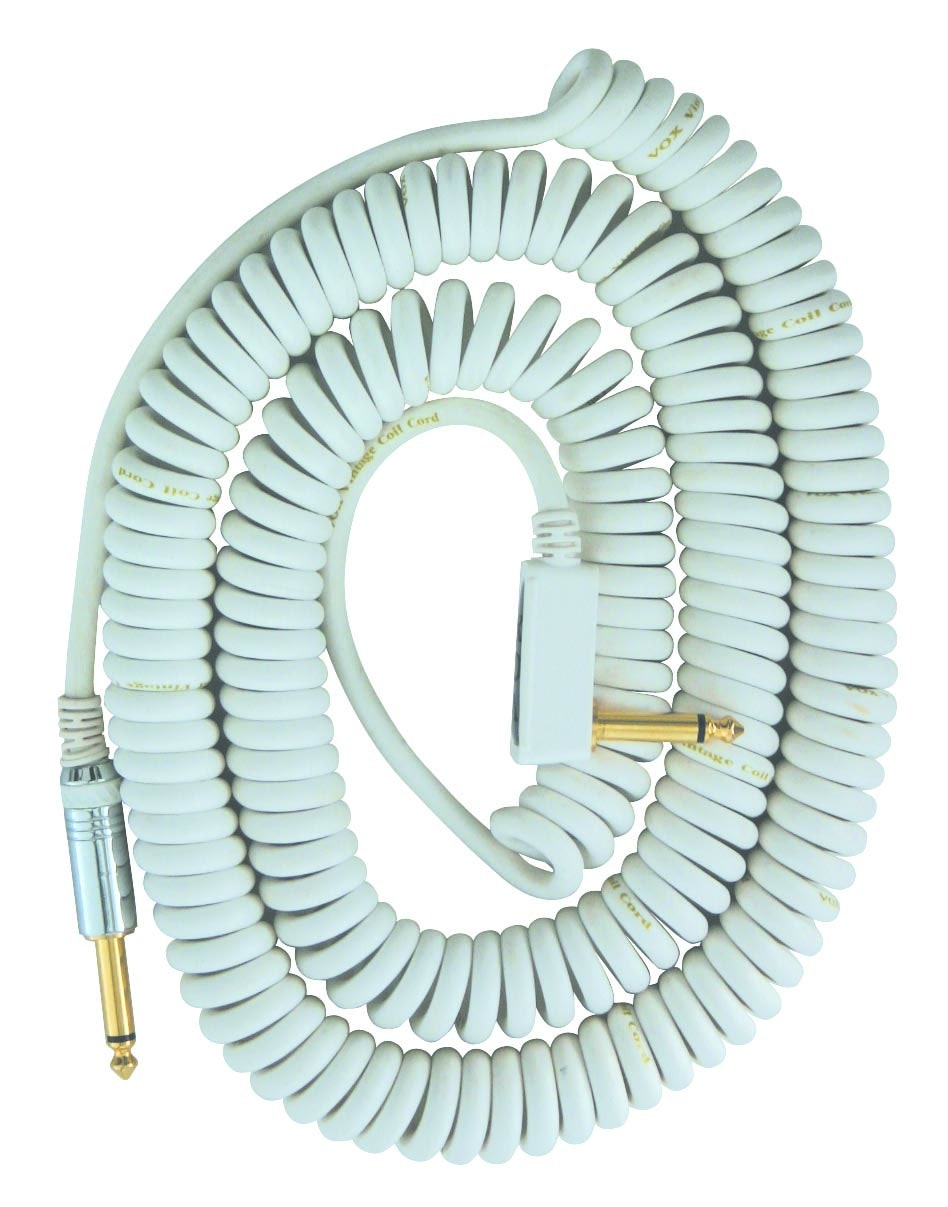 VOX VCC090WH Cable en espiral White de 9 m