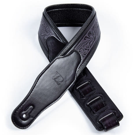 Profile VPB10-2 Correa de cuero de vestir Black