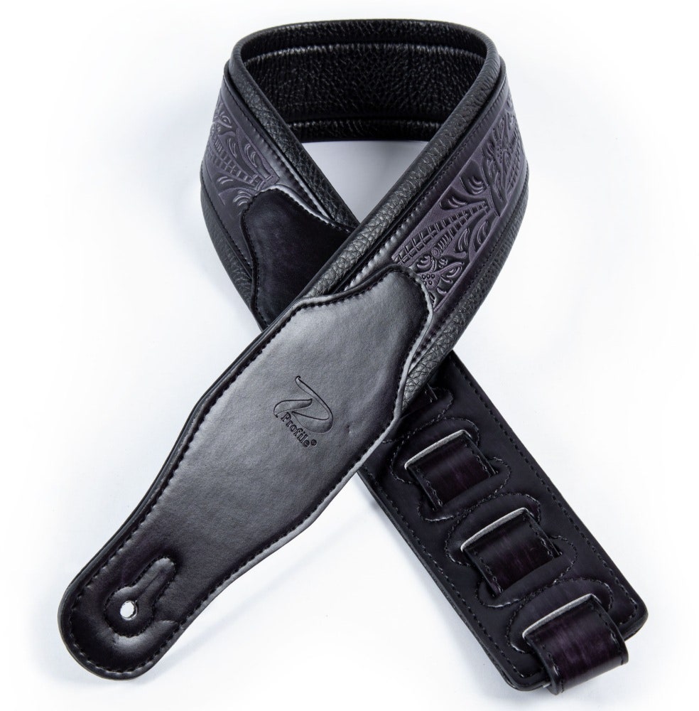 Profile VPB10-2 Correa de cuero de vestir Black