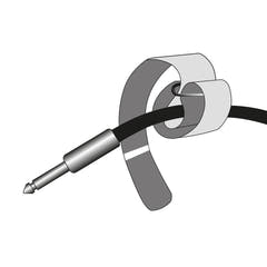 Correa de cable Velcro 20cm x 2,0cm (10 uds.)