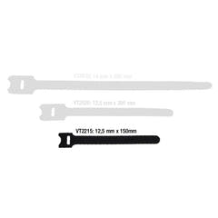 Kabelstrop Velcro Hook & Loop 10 uds. (150mm)
