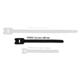 Kabelstrop Velcro Hook & Loop 10 uds. (200mm)