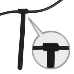 Kabelstrop Velcro Hook & Loop 10 uds. (200mm)