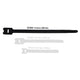 Kabelstrop Velcro Hook & Loop 10 uds. (300mm)