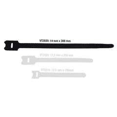 Kabelstrop Velcro Hook & Loop 10 uds. (150mm)
