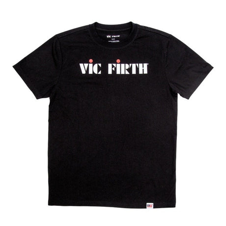 Vic Firth Camiseta Black con logo clásico - Small