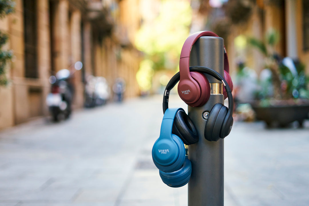 Vieta Pro #SWING Auriculares Over Ear (Rojo)