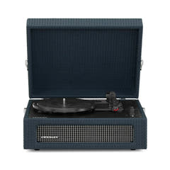 Tocadiscos Crosley Voyager con Bluetooth bidireccional (Navy Blue)