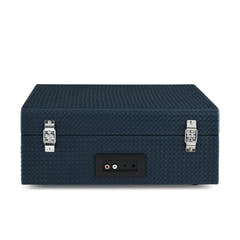 Tocadiscos Crosley Voyager con Bluetooth bidireccional (Navy Blue)