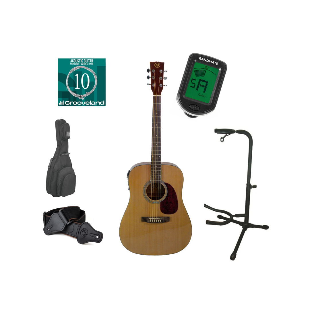 Grooveland Guitarras Western Startpakke