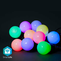 SmartLife Cadena de Luces Decorativa con 10 LED Pærer