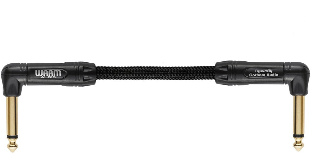 Warm Audio Guitarras Cable Premier Series TS en ángulo-TS en ángulo 0,2m
