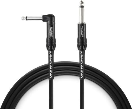 Warm Audio Cable de Guitarra Pro series TS-TS acodado 6,1m