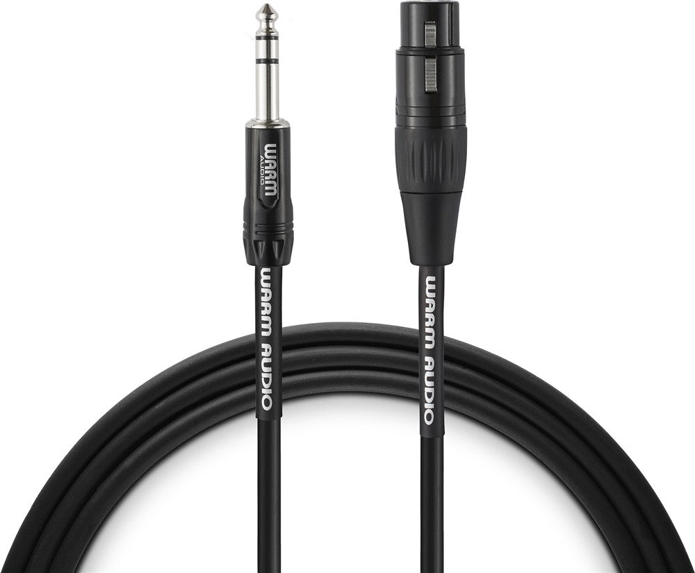 Warm Audio Cable de audio Pro Series - XLRF-TRS 0,9m