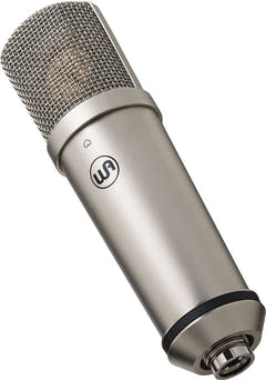 Warm Audio WA-87JR-Esencial de estudio Níquel