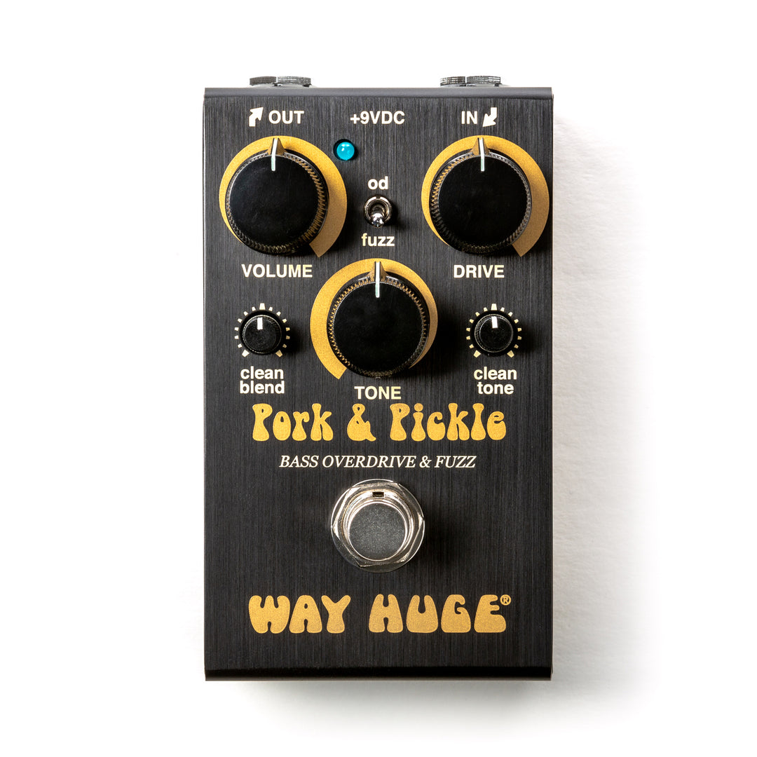 Way Huge Smalls Pork & Pickle Bass Overdrive Pedal de bajo
