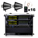 Renton Rack Wireless System (16 Headsets)