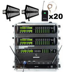 Renton Rack Sistema Inalámbrico (20 Auriculares)